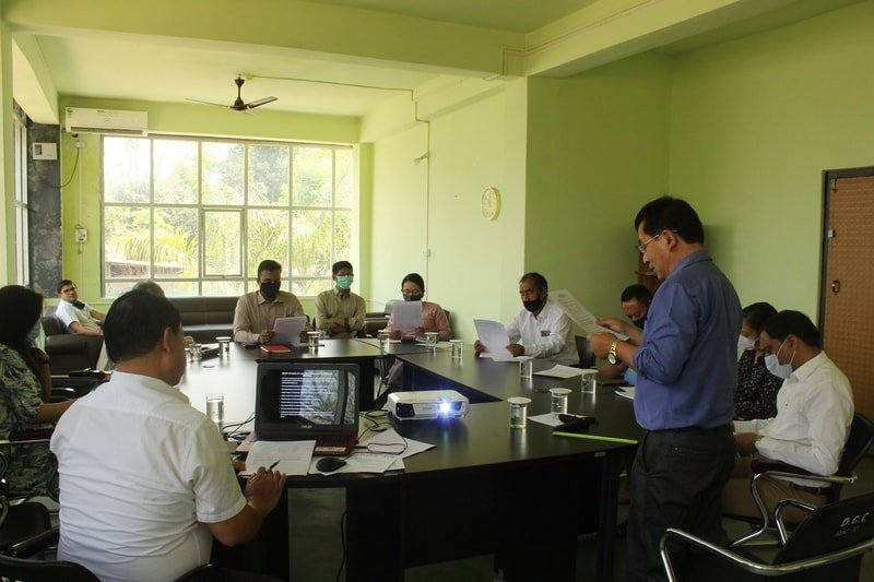 DGC Advisory Board Meeting held on 26-03-2021 under the Chairmanship of Deputy Commissioner, Dimapur